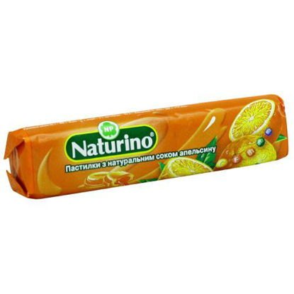 Фото Naturino (Натурино) пастилки с витаминами и натуральным соком 33.5 г апельсин